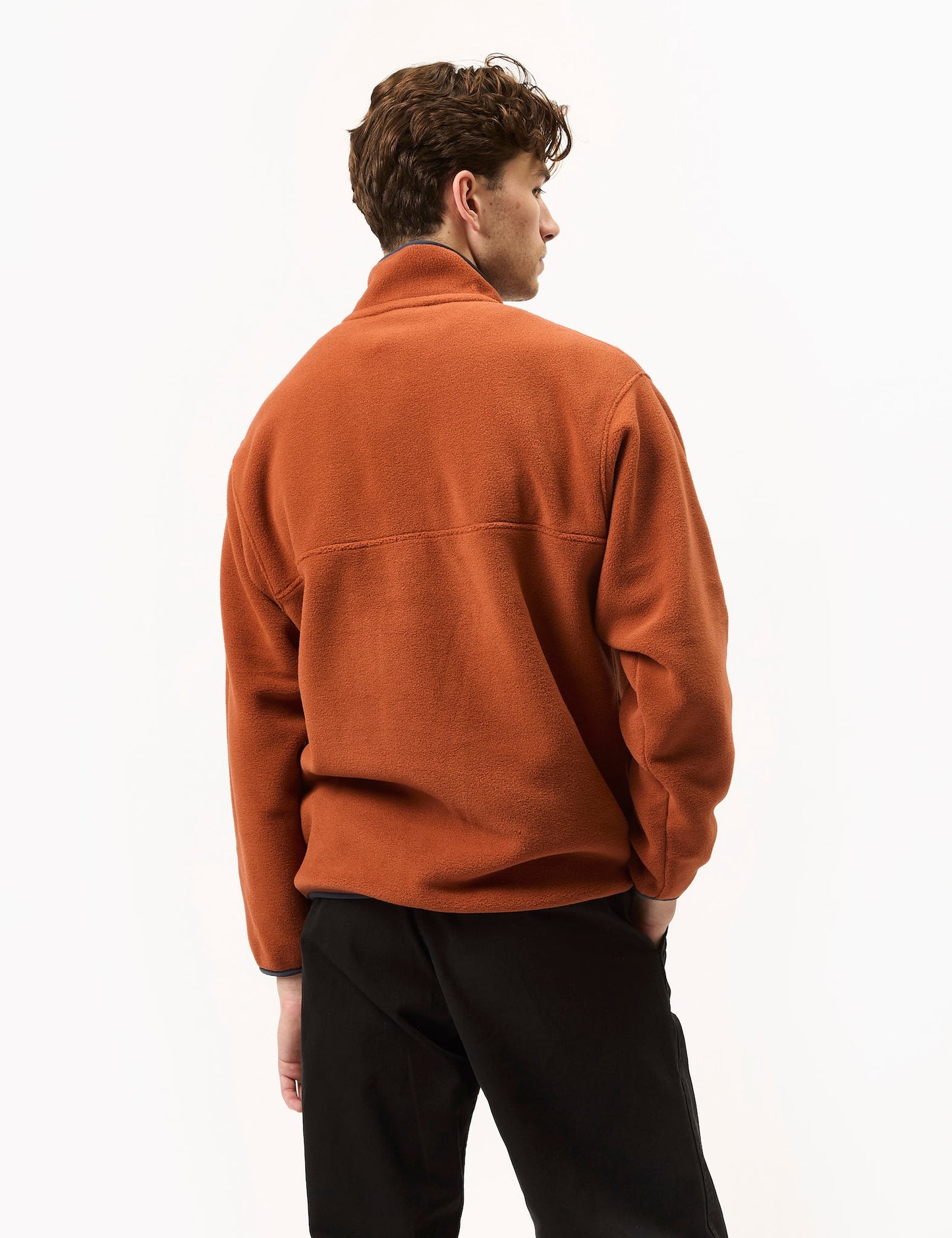 Pata Synch Snap-T Pullover - Burnished Red