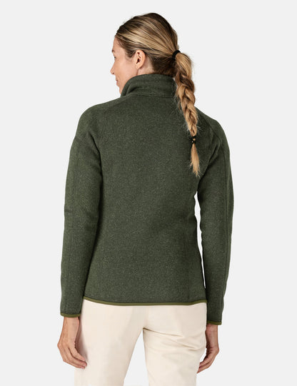 Pata Women's Better Sweater Jacket - Torrey Pine Green