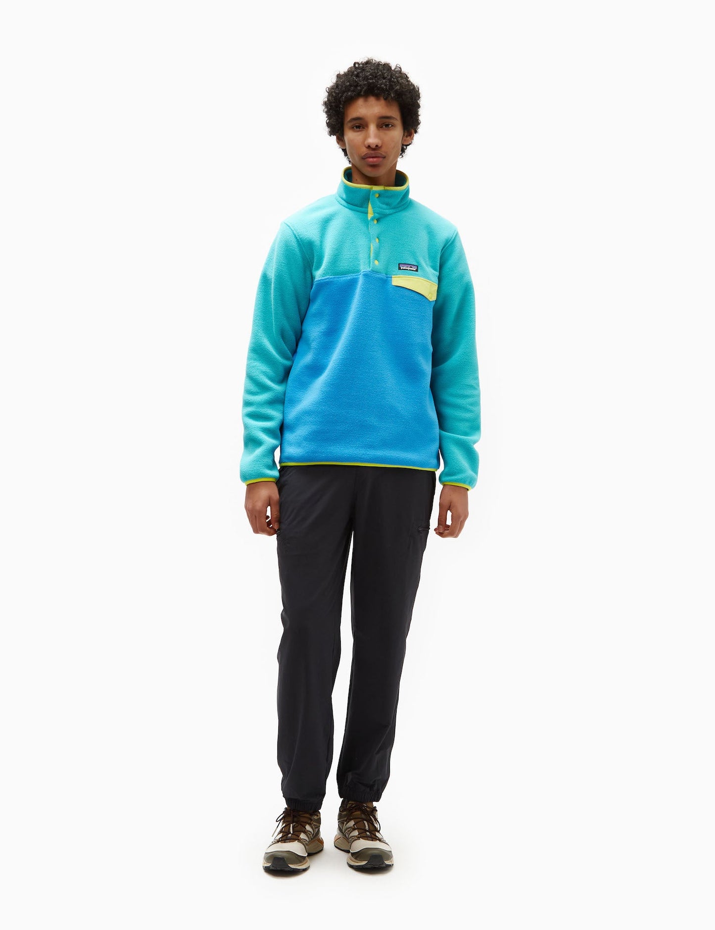 Pata Lightweight Synch Snap-T Fleece Pullover - Vessel Blue