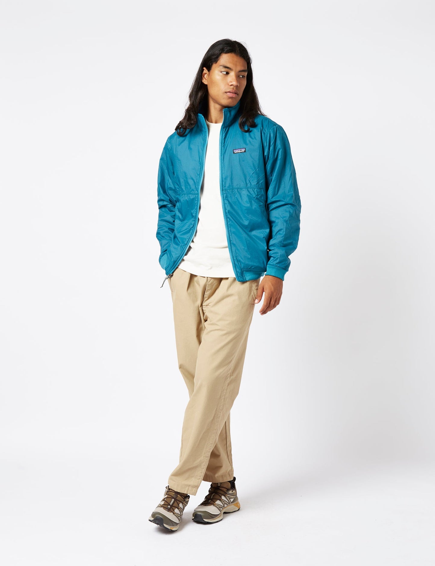 Pata Reversible Shelled Microdini Jacket - Belay Blue