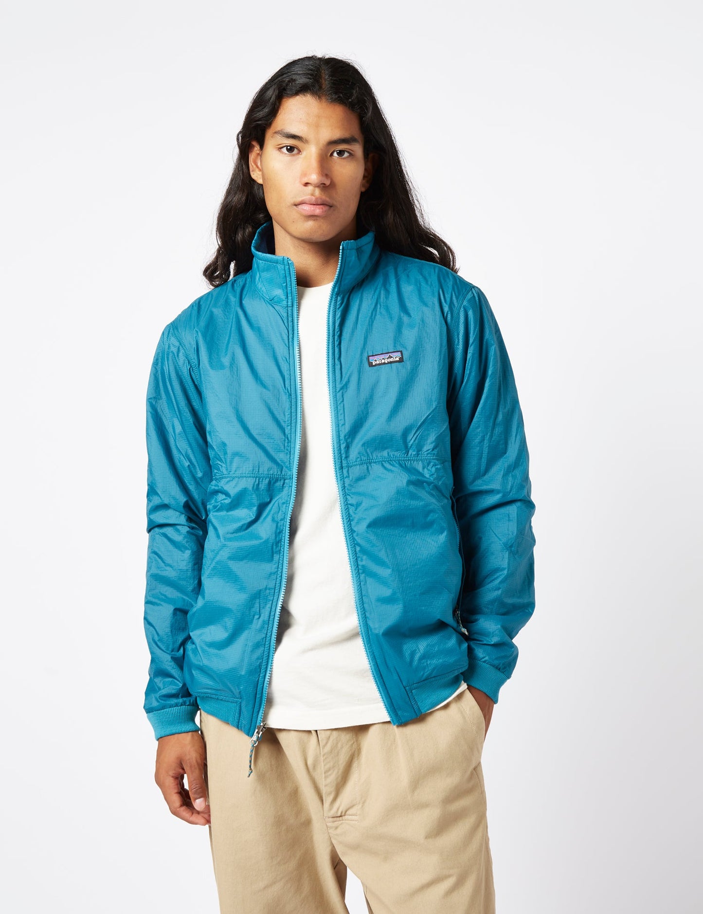 Pata Reversible Shelled Microdini Jacket - Belay Blue