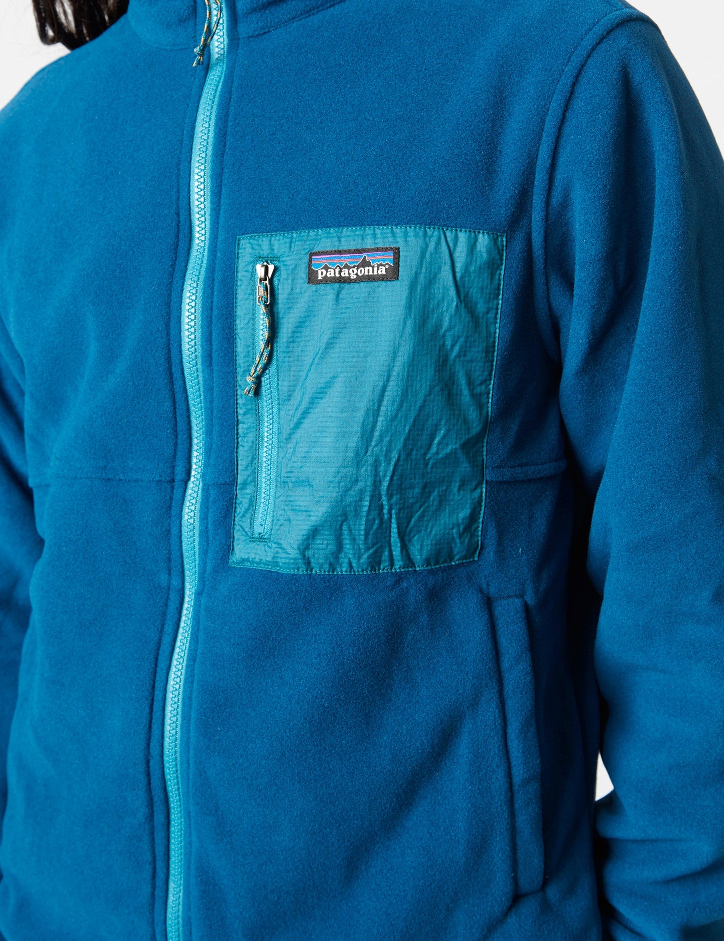 Pata Reversible Shelled Microdini Jacket - Belay Blue