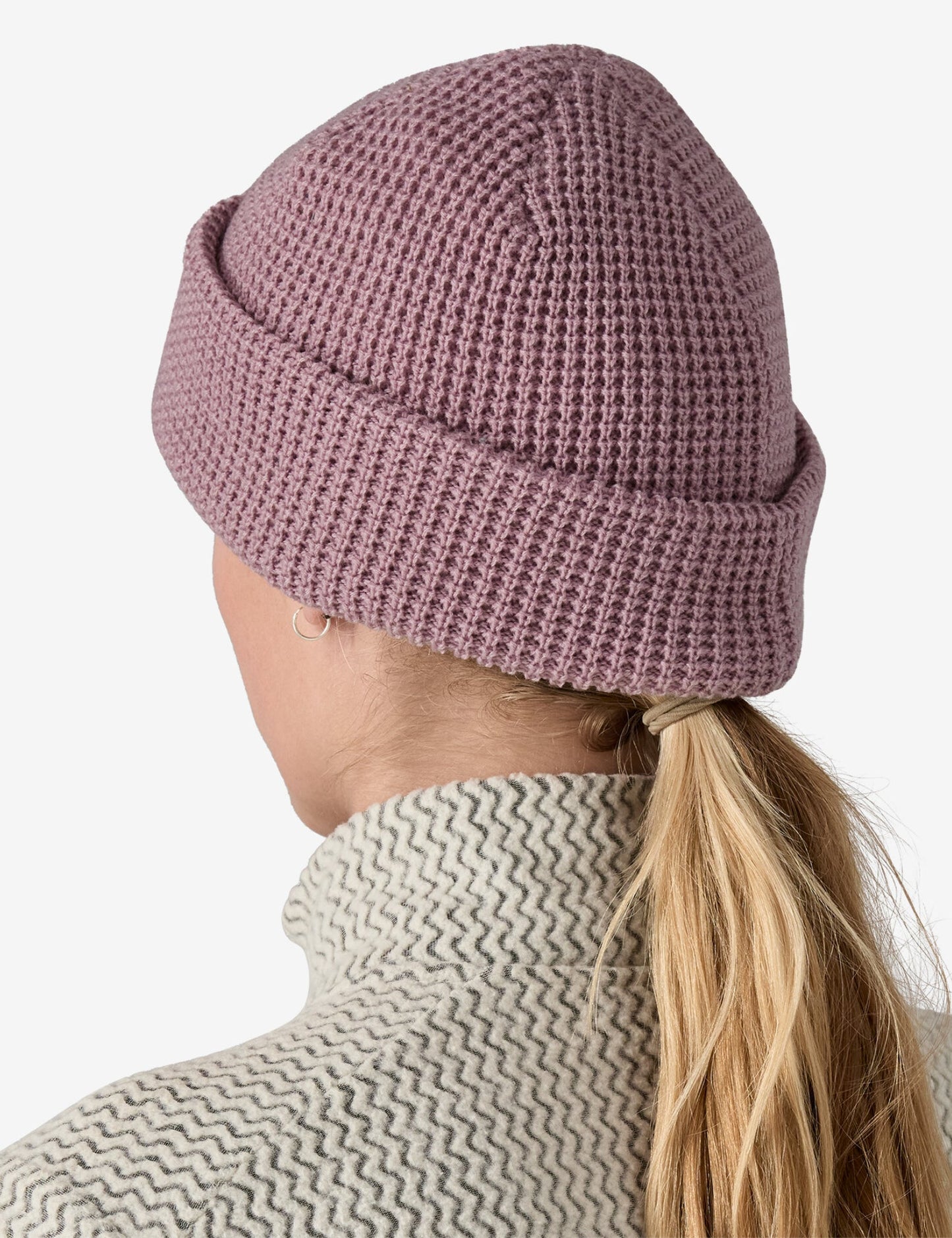 Pata Snowdrifter Beanie Hat - Stormy Mauve