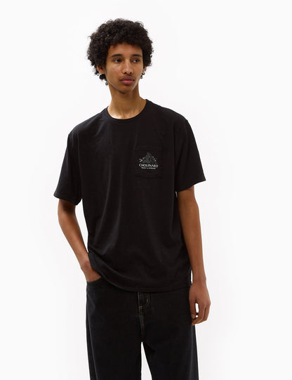 Pata Chouinard Crest Pocket Responsibili-Tee T-Shirt - Ink Black