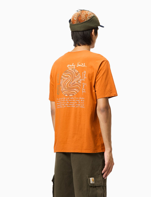 Pata CTA Earth Currents Organic T-Shirt - Redtail Rust