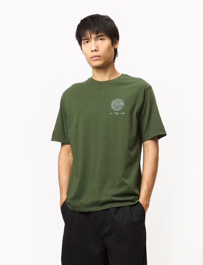 Pata CTA Earth Currents Organic T-Shirt - Torrey Pine Green