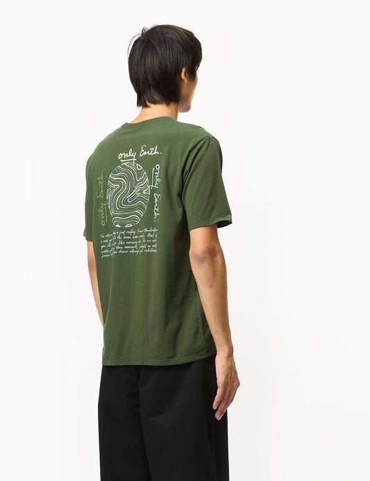 Pata CTA Earth Currents Organic T-Shirt - Torrey Pine Green