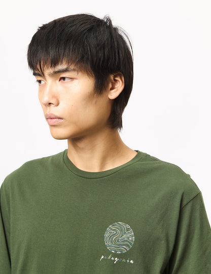 Pata CTA Earth Currents Organic T-Shirt - Torrey Pine Green