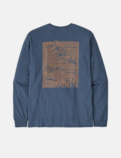 Pata Strataspire Long Sleeve T-Shirt - Utility Blue