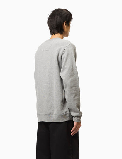 Pata Fitz Roy Icon Uprisal Crew Sweatshirt - Gravel Heather