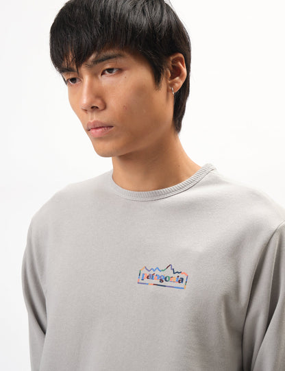 Pata Unity Fitz Wildrise Crew Sweatshirt - Salt Grey