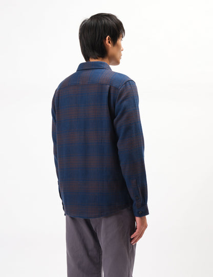 Pata Fjord Flannel Cascade Shirt - Tidepool Blue