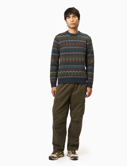 Pata Wool-Blend Helmsman Sweater - Smolder Blue