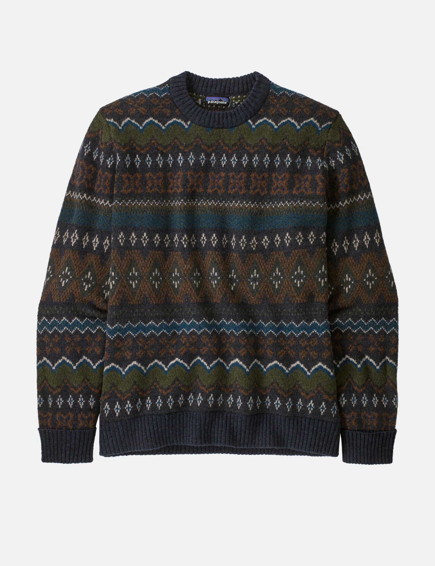 Pata Wool-Blend Helmsman Sweater - Smolder Blue