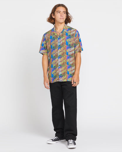 Fergadelic Woven Short Sleeve Shirt