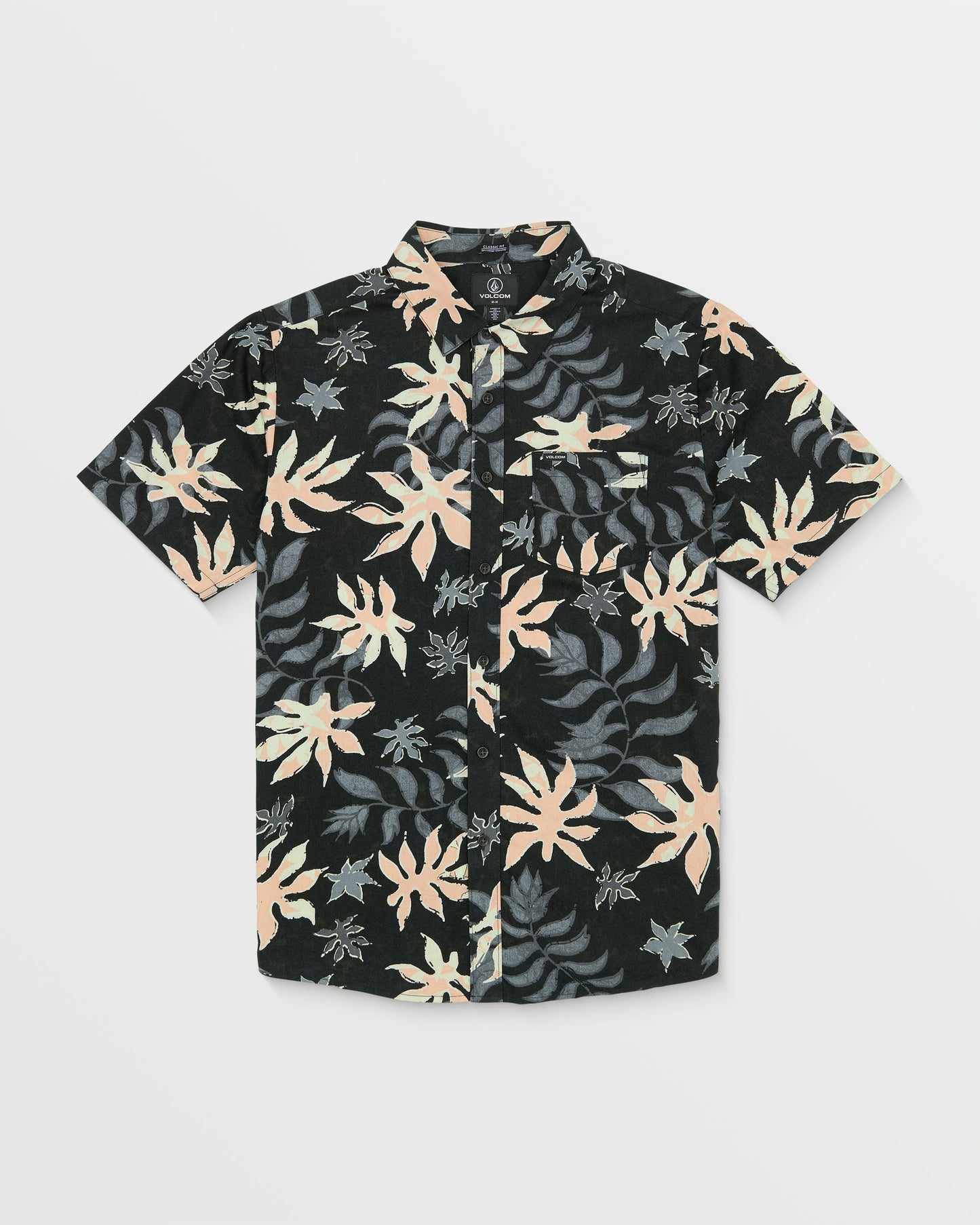 Floral Motion Short Sleeve Shirt