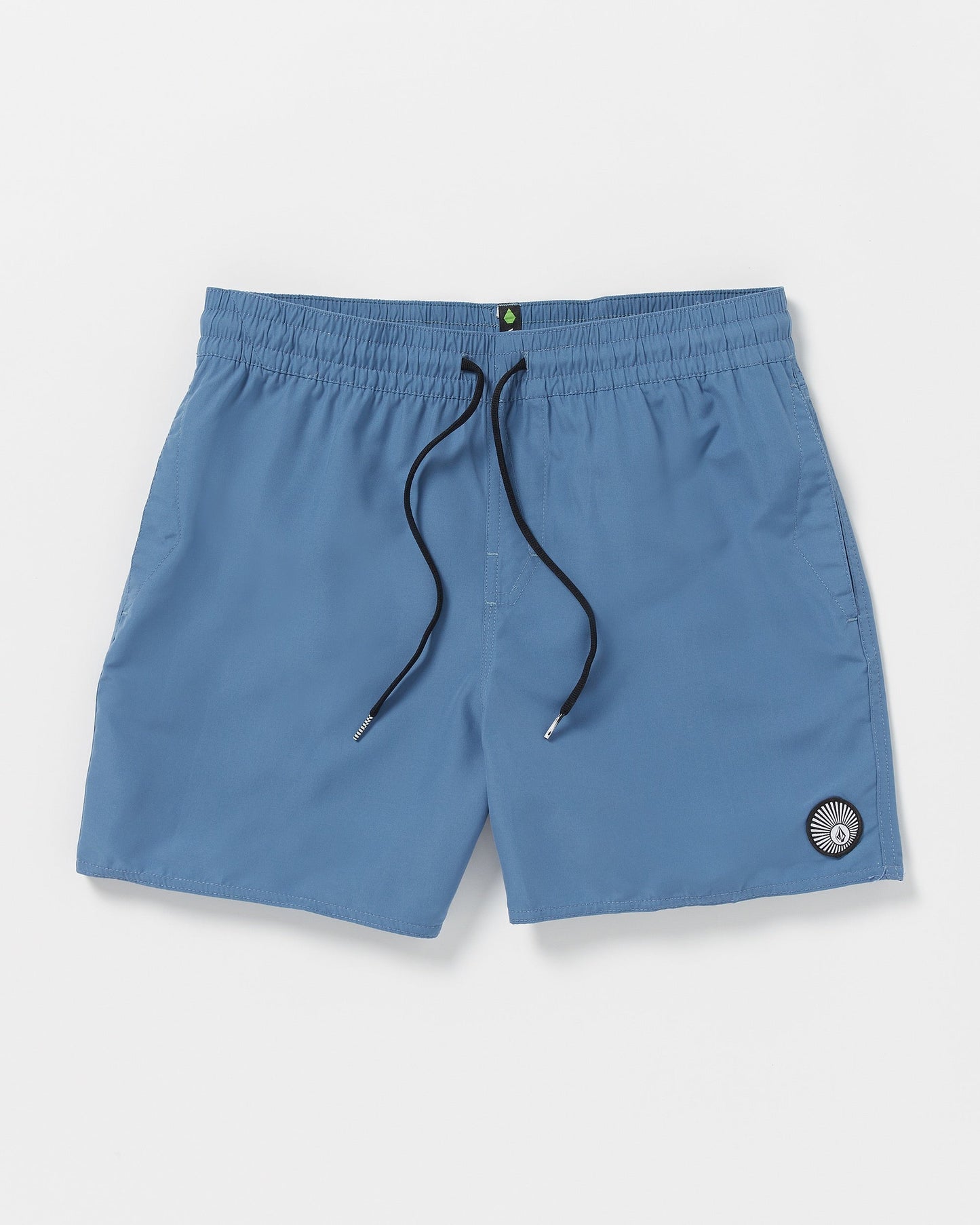 Lido Solid Elastic Waist Trunks