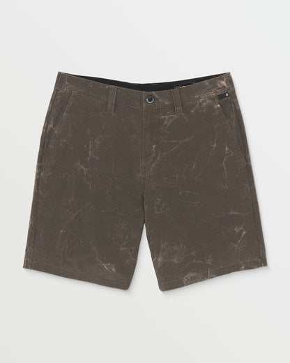 Stone Faded Hybrid Shorts