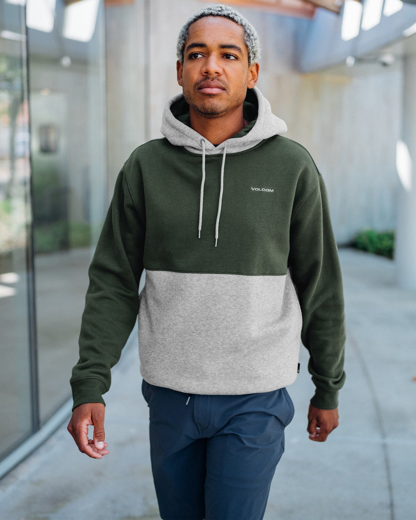 Divided Pullover Hoodie