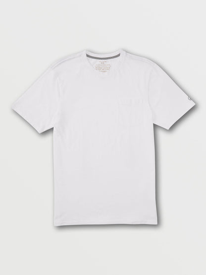 Solid Short Sleeve Pocket Tee