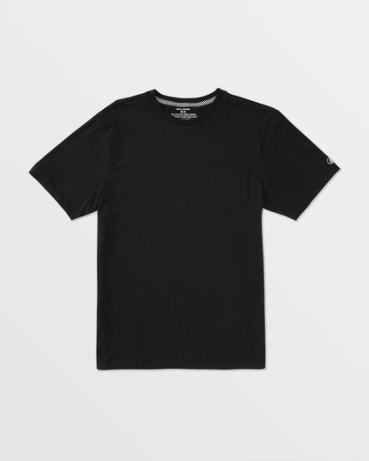 Solid Ss Pocket Tee