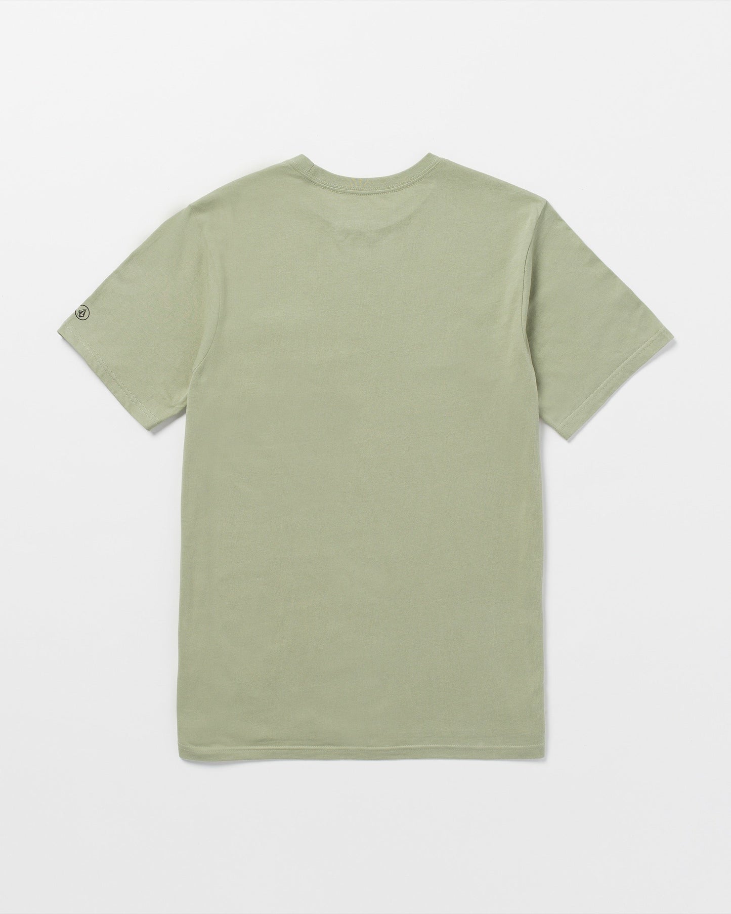 Solid Short Sleeve Shirt Pocket Tee