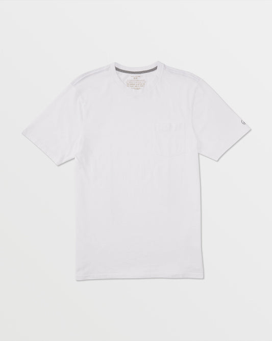 Solid Ss Pocket Tee