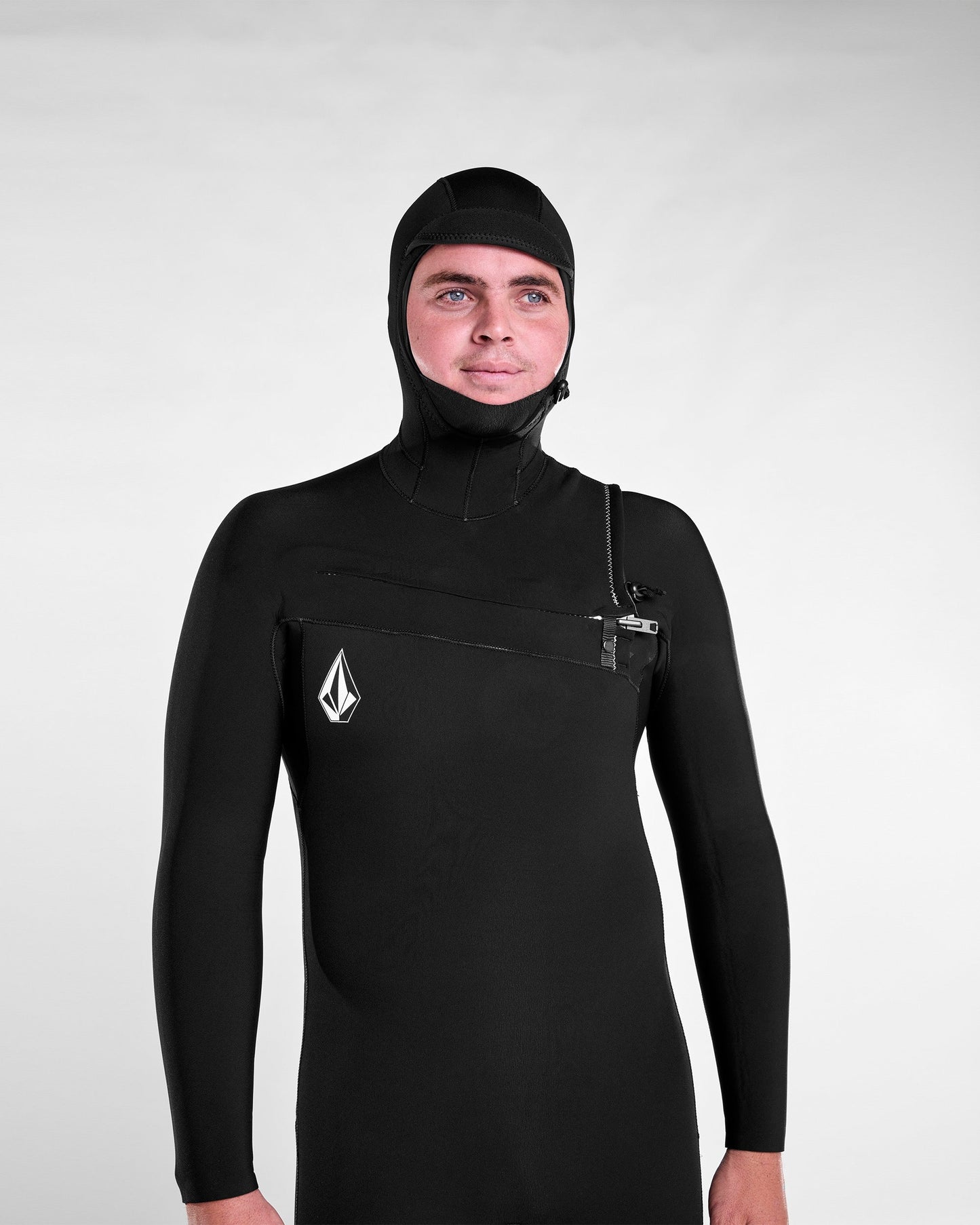 Mens Modulator 4/3mm Hooded Chestzip Fullsuit