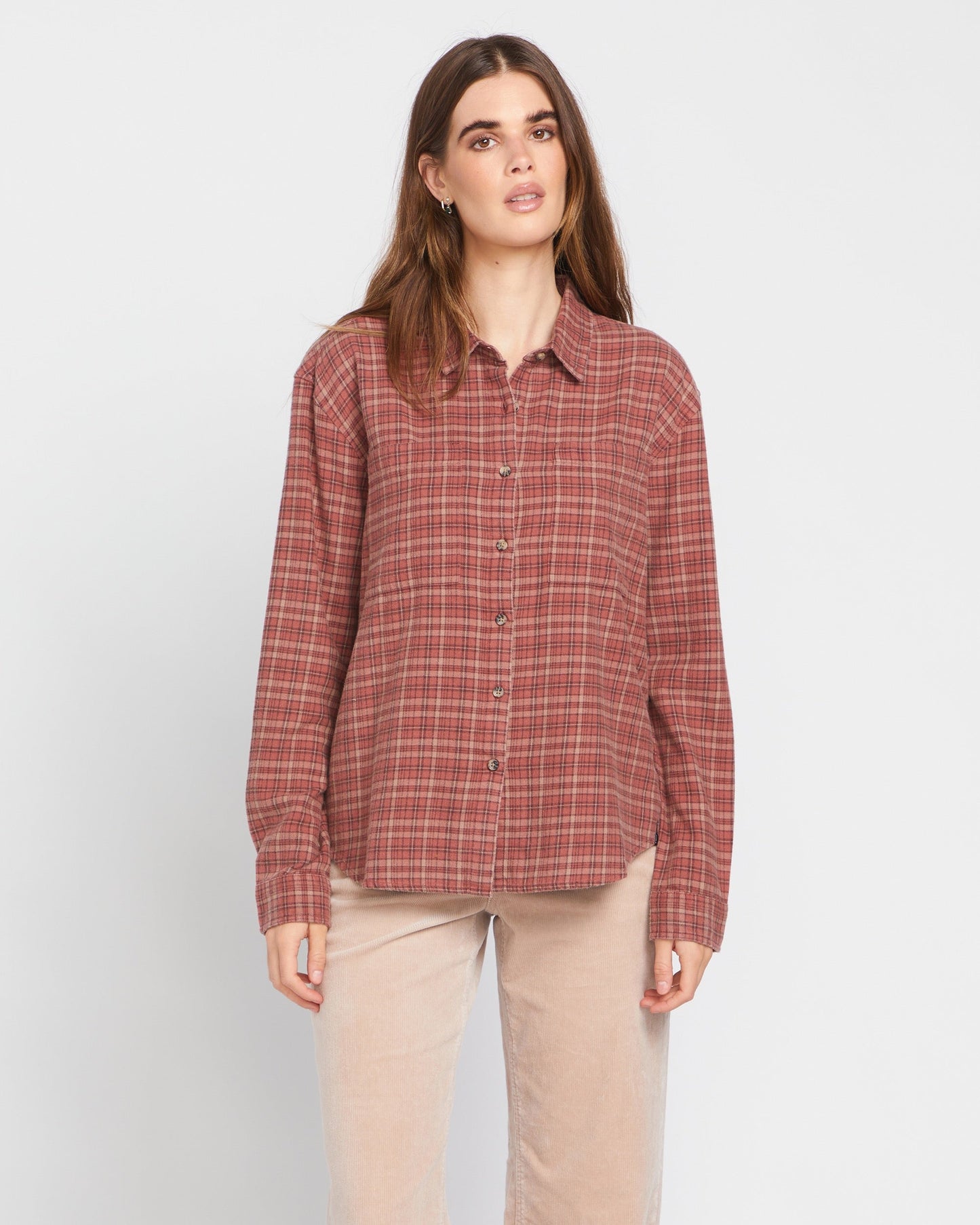 Plaid To Meet U 2 Long Sleeve Shirt