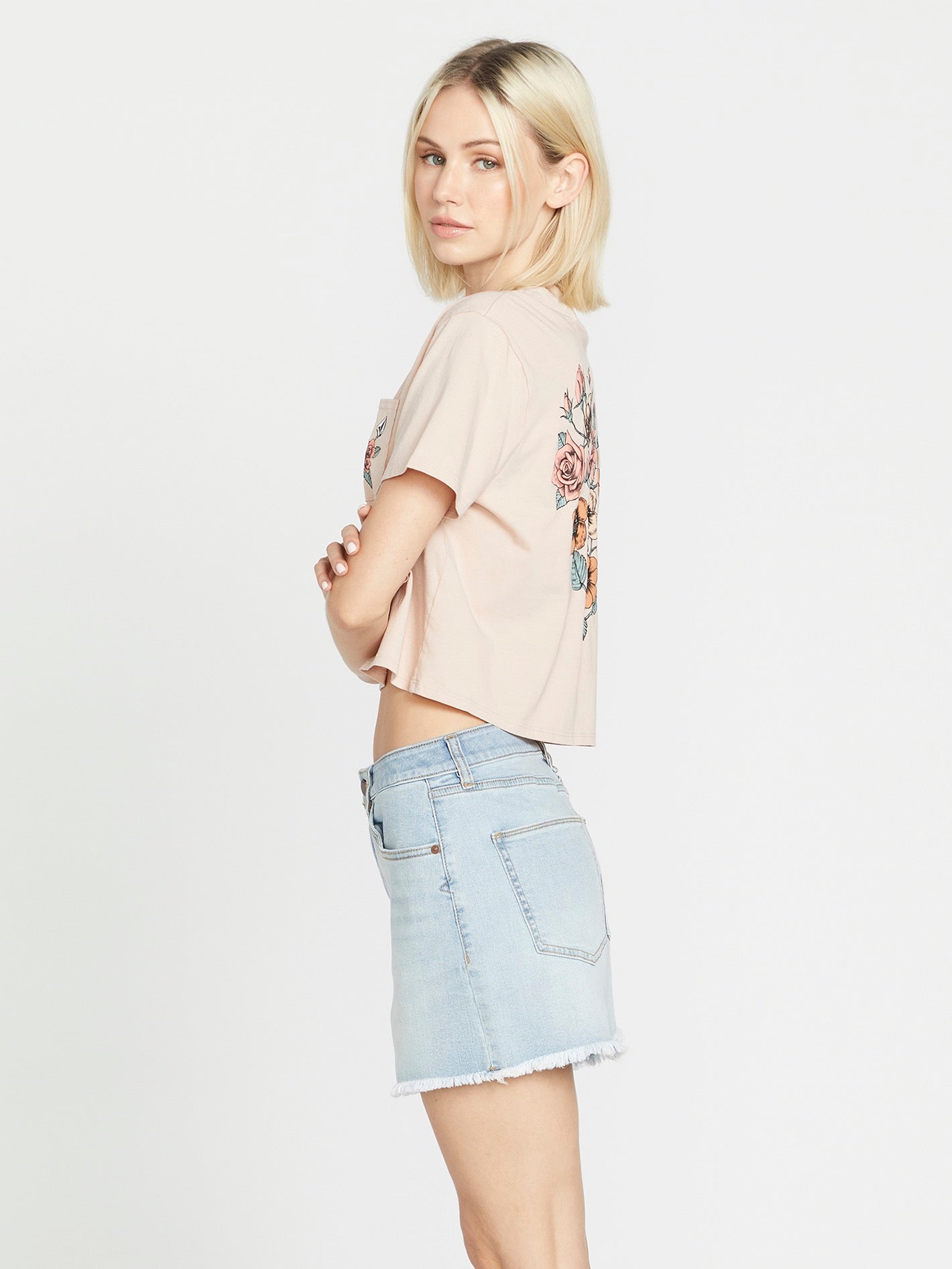 Stone Step High Rise Shorts