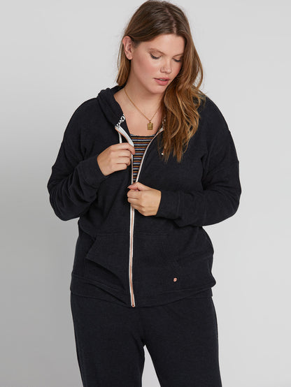 Lived In Lounge Plus Size Zip Up