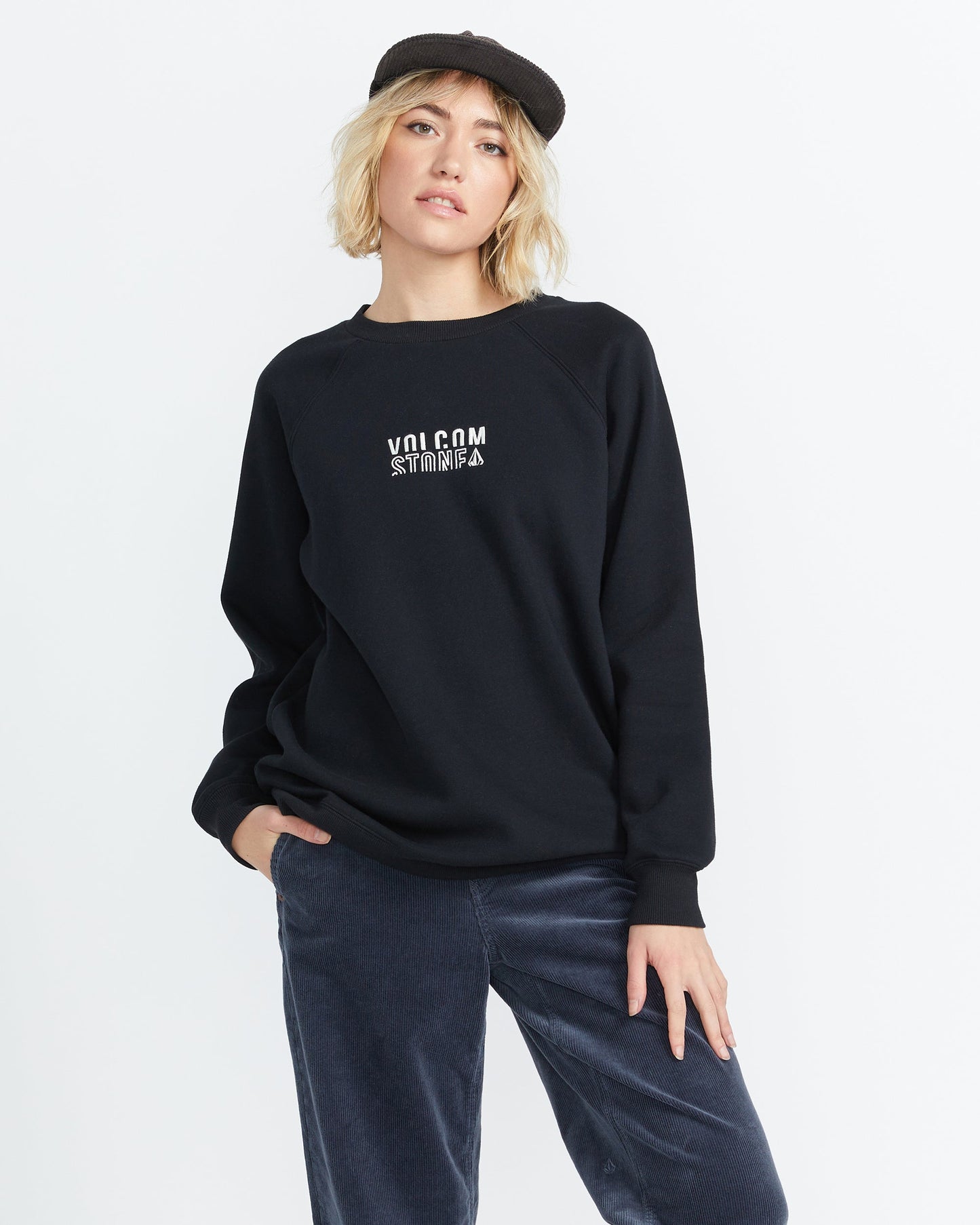 Stone Magic Boyfriend Crew Sweatshirt