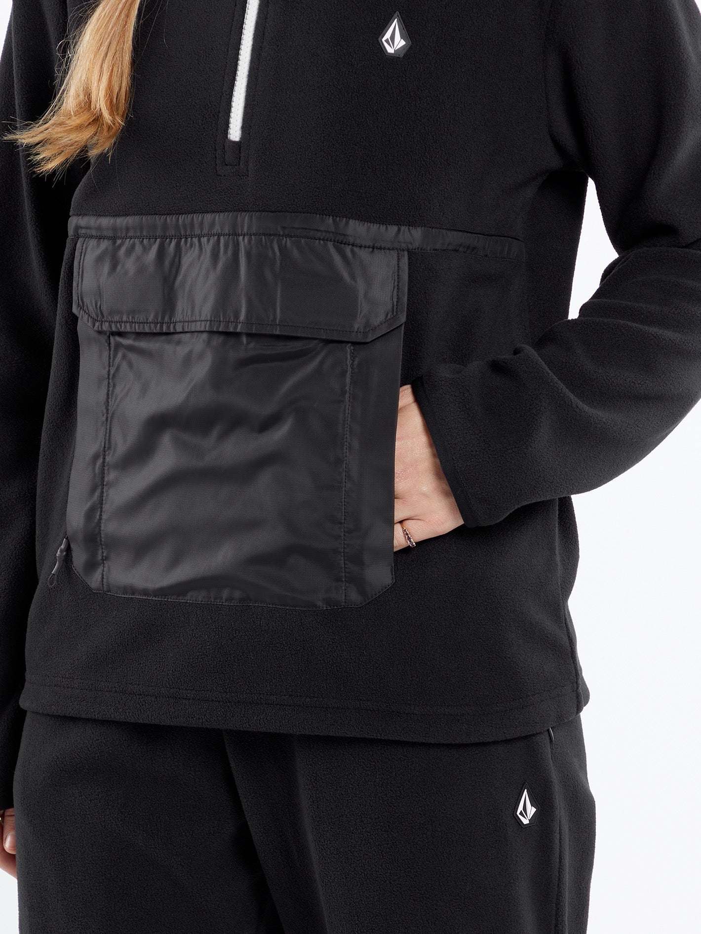 Womens Polar Fleece 1/2 Zip