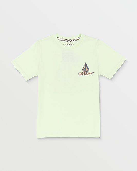 Toddler Boys Frothy Postcard Short Sleeve Tee