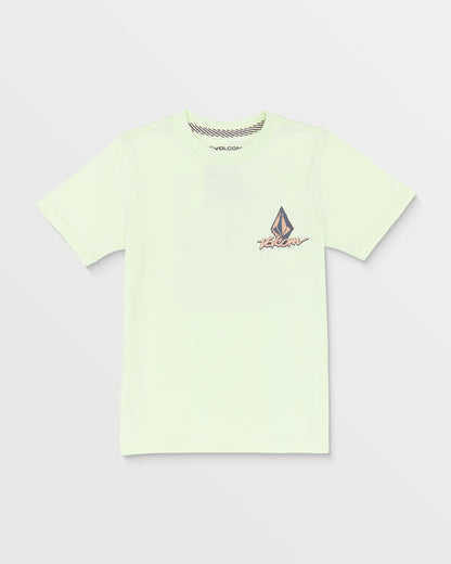 Toddler Boys Frothy Postcard Short Sleeve Tee