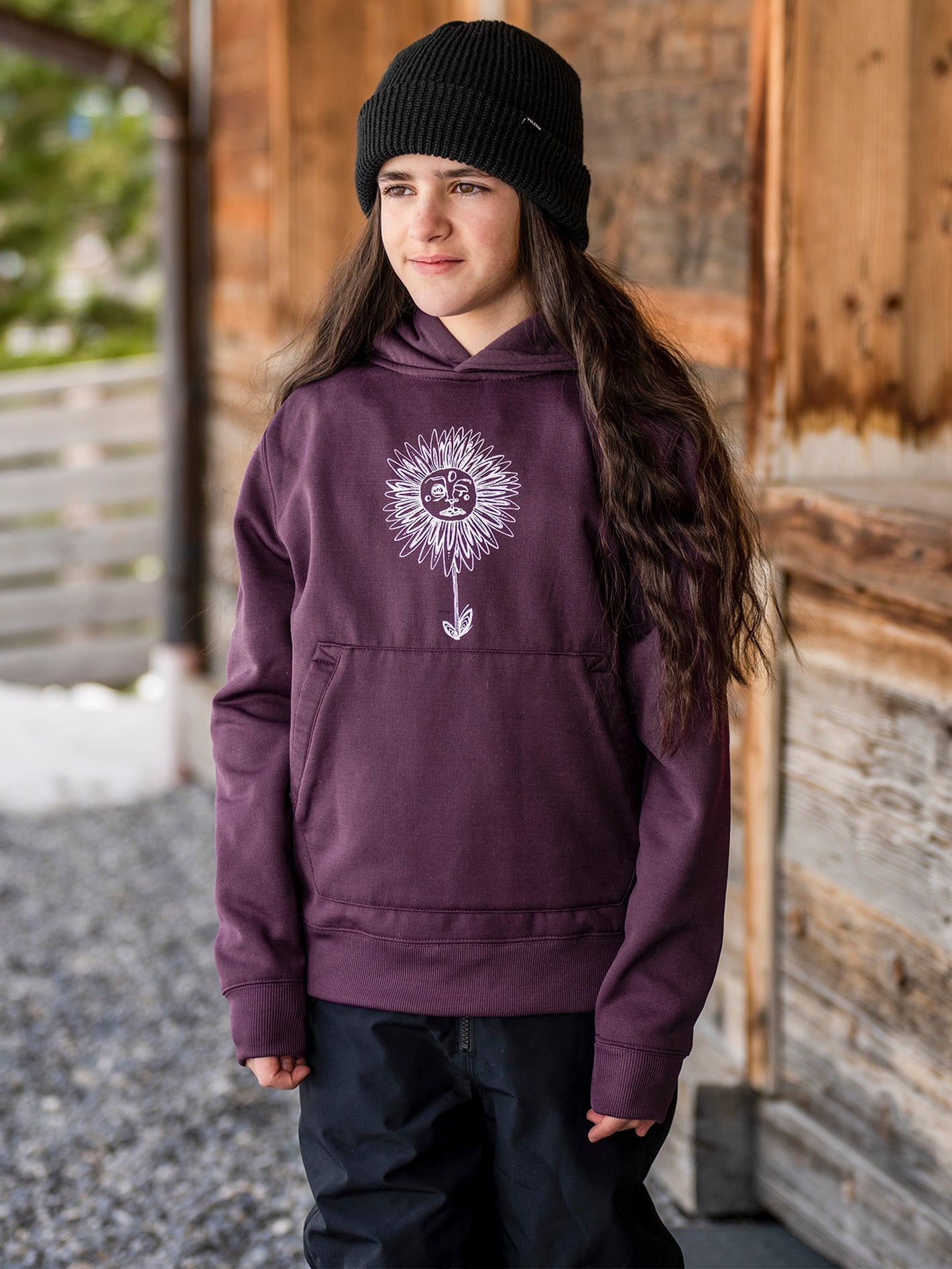 Kids Riding Fleece Pullover