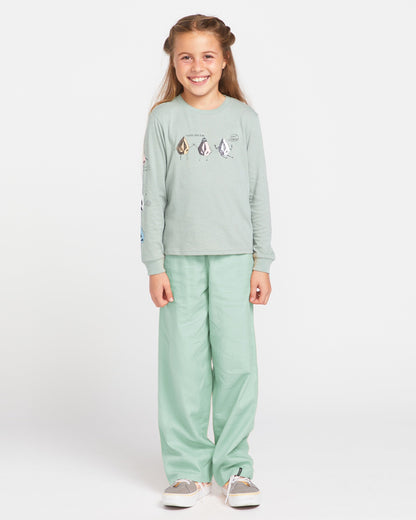 Little Girls Made From Stoke Long Sleeve Tee