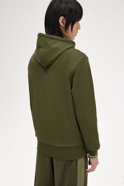 Tipped Hooded Sweatshirt