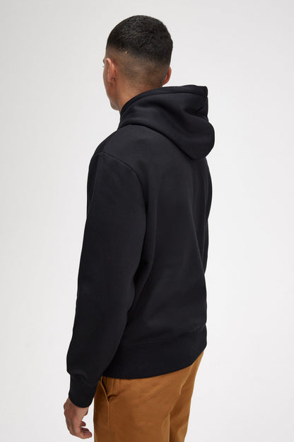 Embroidered Hooded Sweatshirt