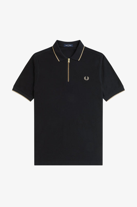 Crepe Pique Polo Shirt