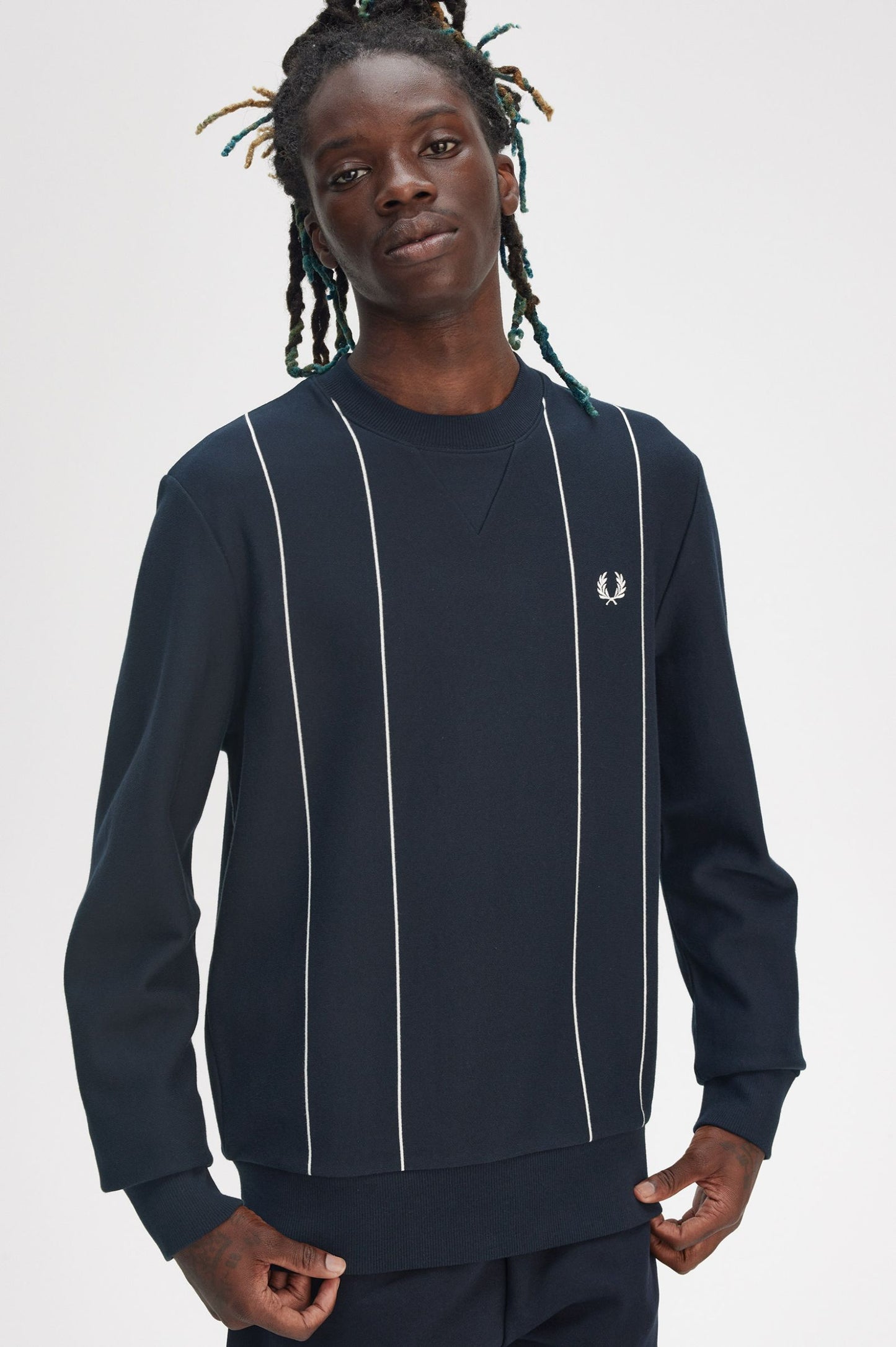 Pinstripe Sweatshirt