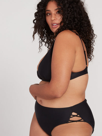 Simply Solid Retro Bikini Bottom Plus Size