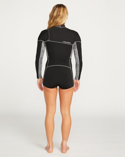 Womens Modulator 2mm Long Sleeve Chest Zip Wetsuit