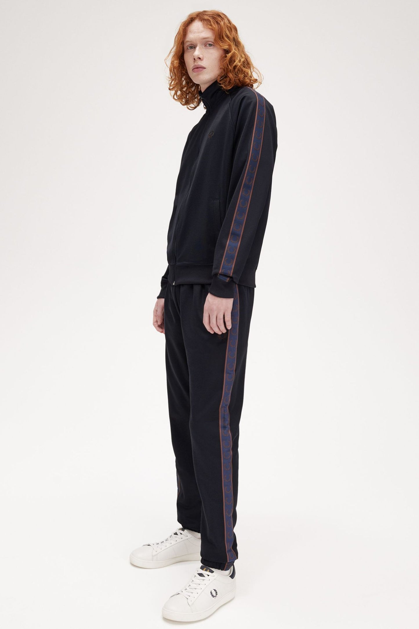 Contrast Tape Track Pants